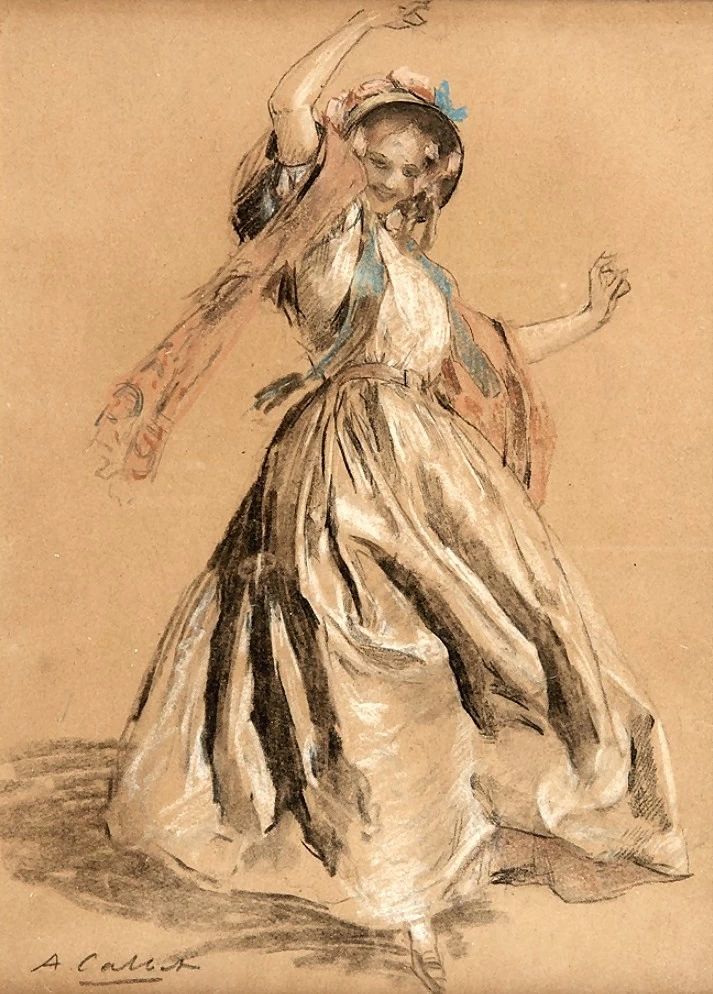 Danzatrice con fiocco